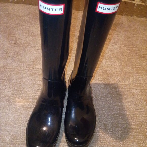 Original Tall Gloss Women's Hunter Boots - Picture 2 of 6